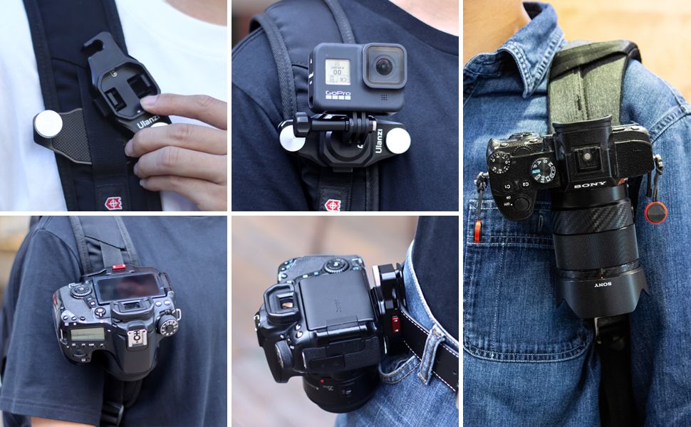 Ulanzi CLAW držák kamery na popruh batohu - skvělý nový rychloupínací systém 10